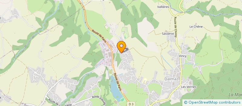 localisation de l'entreprise SCI DELINE  LA BALME-DE-SILLINGY