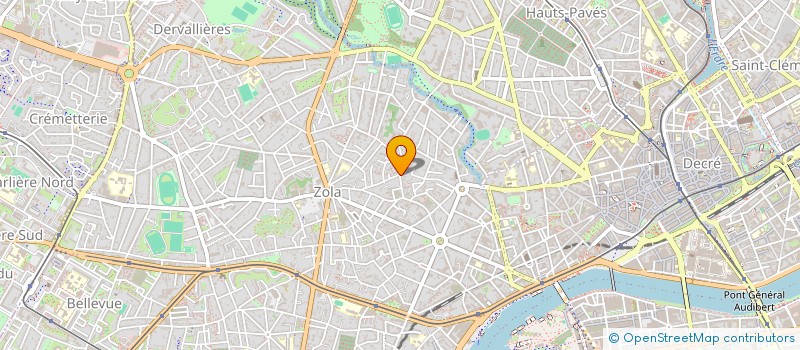 localisation de l'entreprise SCI DELION RASPAIL  NANTES