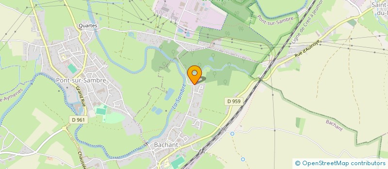 localisation de l'entreprise SCI DELIVYNE A  BACHANT