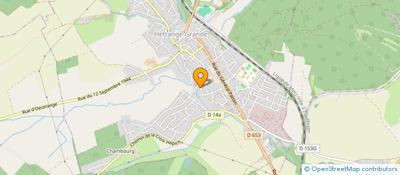 localisation de l'entreprise SCI DELJOEUF  HETTANGE-GRANDE