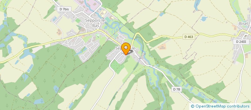 localisation de l'entreprise SCI DELL'APE  SEPPOIS-LE-HAUT