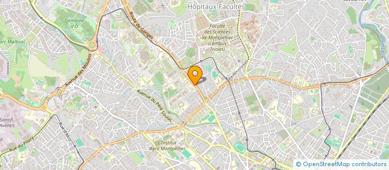 localisation de l'entreprise SCI DELLA à MONTPELLIER