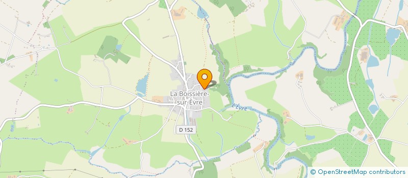 localisation de l'entreprise SCI DELLA FLORA à MONTREVAULT-SUR-EVRE