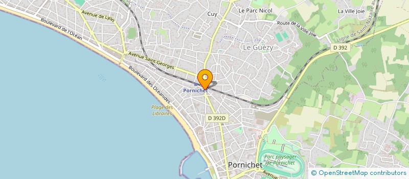 localisation de l'entreprise SCI DELLA PIAZZA à PORNICHET