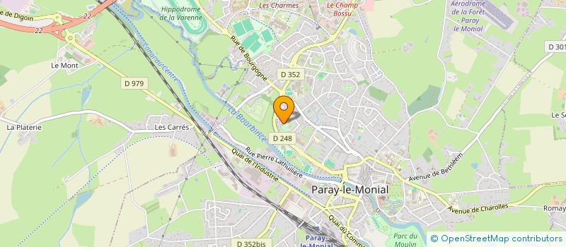 localisation de l'entreprise SCI DELLA ROCCA à PARAY-LE-MONIAL