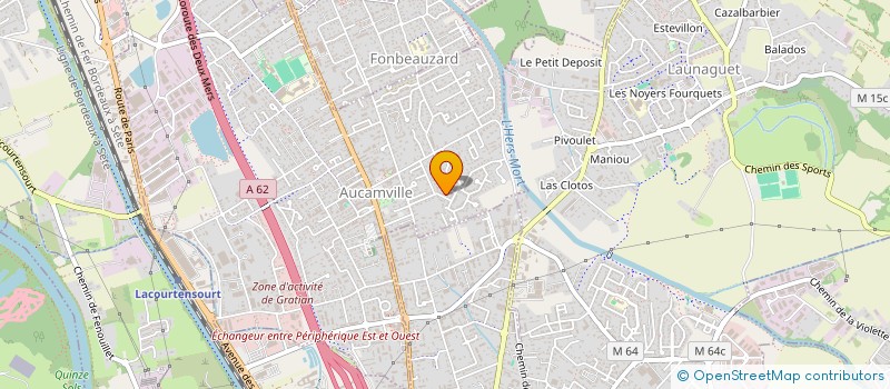 localisation de l'entreprise SCI DELLEGEGE à AUCAMVILLE