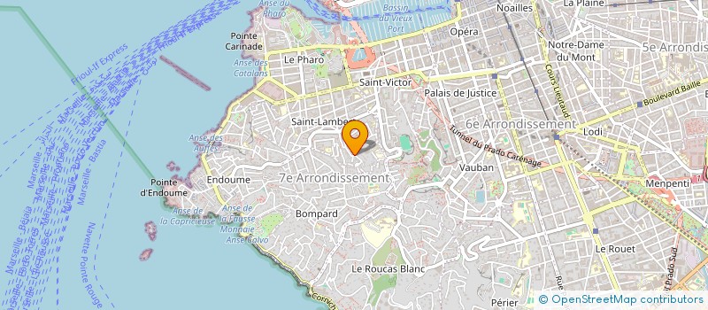 localisation de l'entreprise SCI DELLEPIANE à MARSEILLE