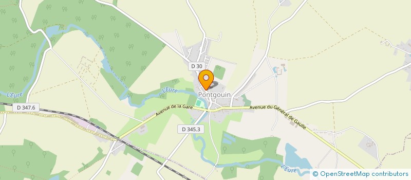 localisation de l'entreprise SCI DELLOSA à PONTGOUIN