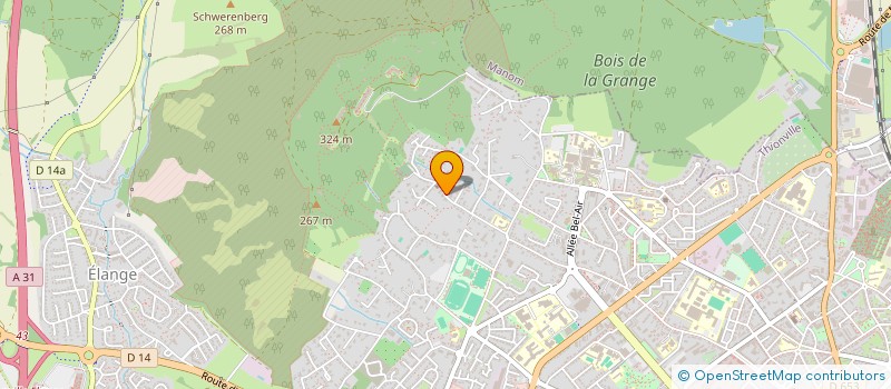 localisation de l'entreprise SCI DELMAHE à THIONVILLE