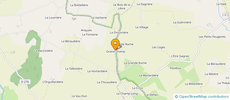 localisation de l'entreprise SCI DELMAJU à BELFORET-EN-PERCHE
