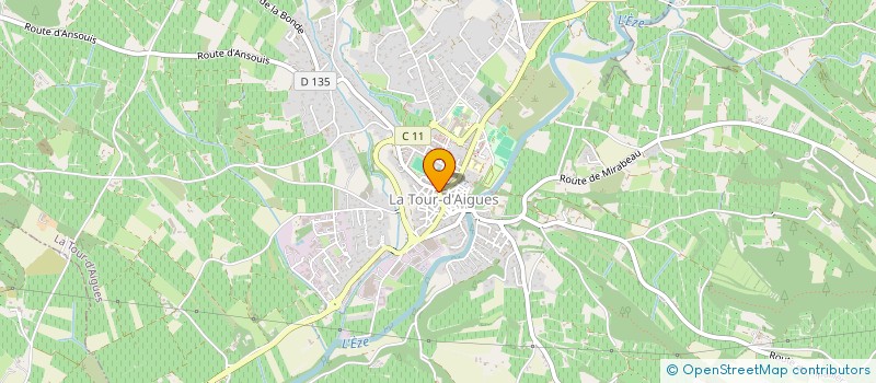 localisation de l'entreprise SCI DELMAR  LA TOUR-D'AIGUES