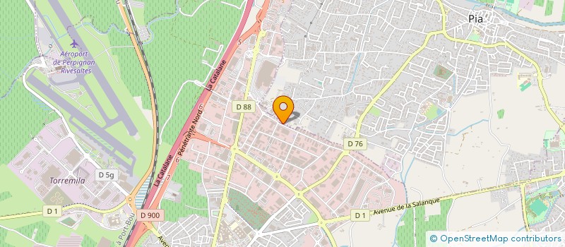 localisation de l'entreprise SCI DELMAS  PERPIGNAN