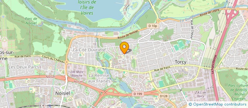 localisation de l'entreprise SCI DELMON-CANDELL  TORCY