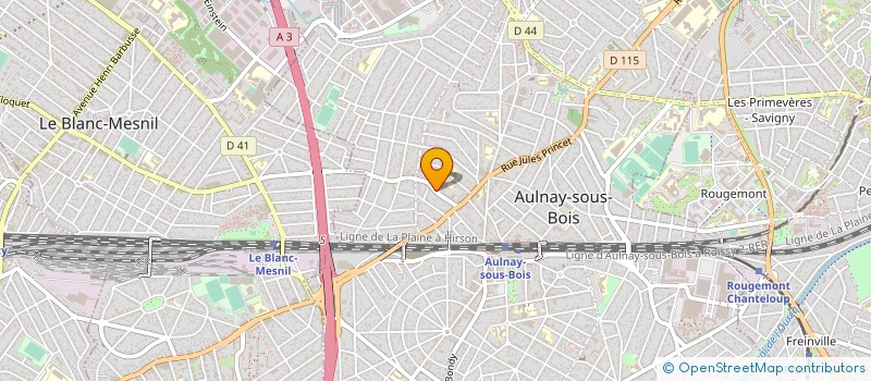 localisation de l'entreprise SCI DELMONT KOROPOULIS à AULNAY-SOUS-BOIS