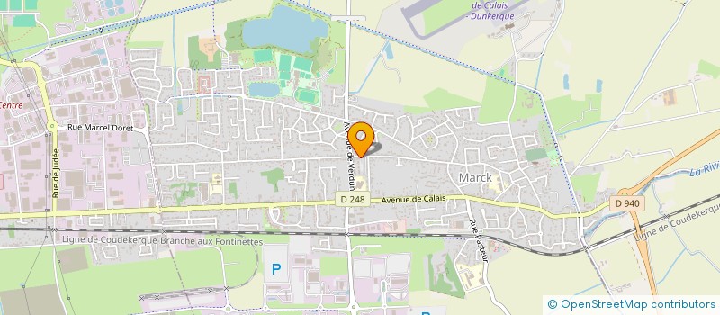 localisation de l'entreprise SCI DELMOTTE-WEXSTEEN  TETEGHEM-COUDEKERQUE-VILLAGE