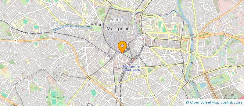 localisation de l'entreprise SCI DELMUR à MONTPELLIER