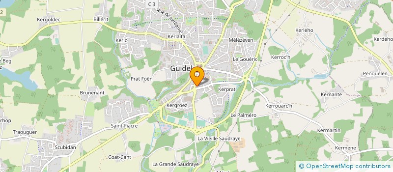localisation de l'entreprise SCI DELOGE  GUIDEL