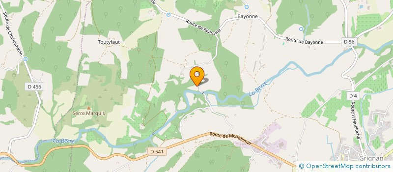 localisation de l'entreprise SCI DELOHM  GRIGNAN