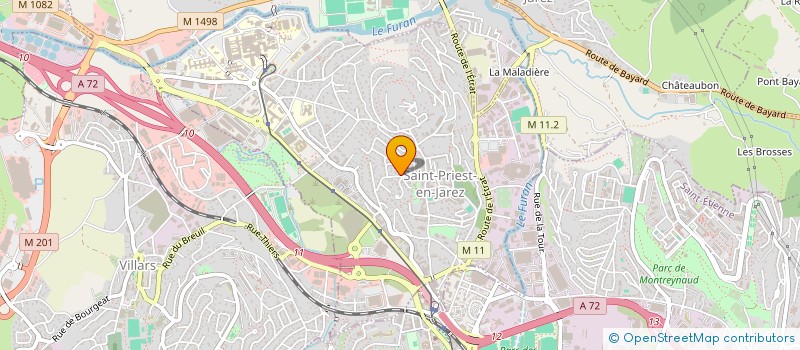 localisation de l'entreprise SCI DELOLME DU VERNAY  SAINT-PRIEST-EN-JAREZ