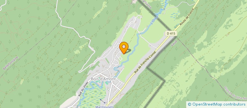 localisation de l'entreprise SCI DELON-LAGARRIGUE  BOIS-D'AMONT