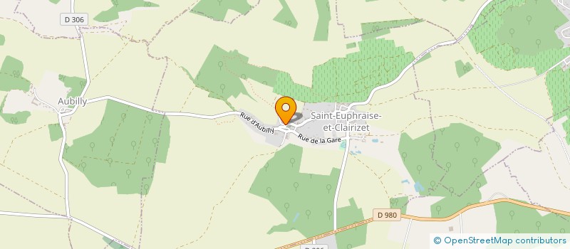 localisation de l'entreprise SCI DELONG  SAINT-EUPHRAISE-ET-CLAIRIZET