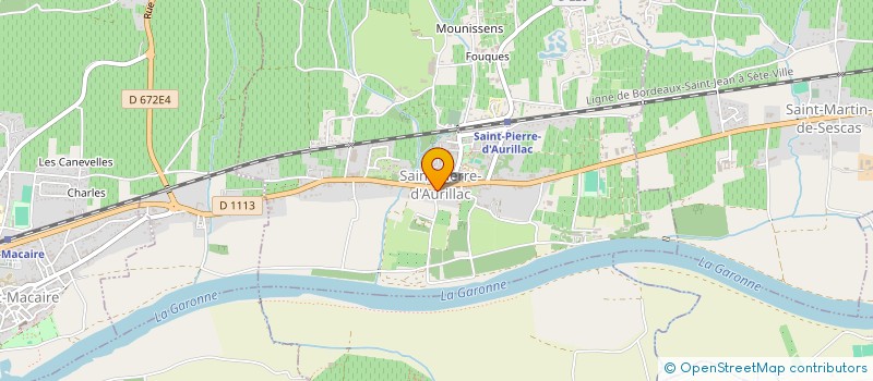 localisation de l'entreprise SCI DELONG  SAINT-PIERRE-D'AURILLAC