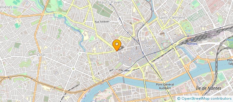 localisation de l'entreprise SCI DELORME  NANTES