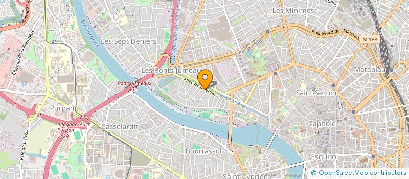 localisation de l'entreprise SCI DELORME à TOULOUSE