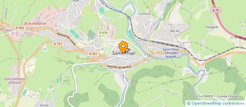 localisation de l'entreprise SCI DELORME à SAINT-FLOUR
