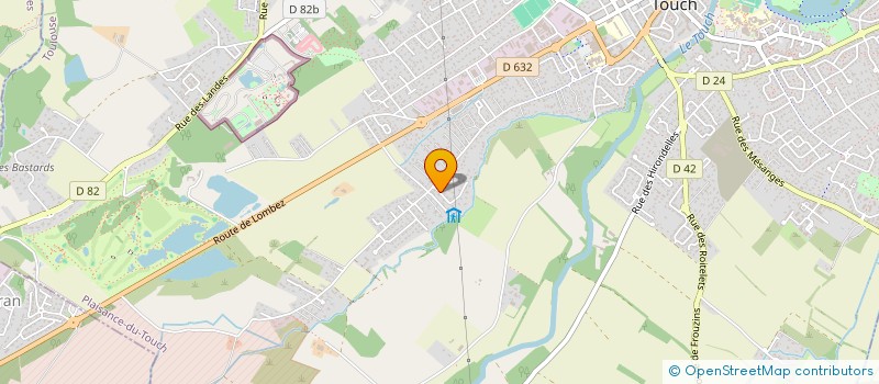 localisation de l'entreprise SCI DELORME  PLAISANCE-DU-TOUCH