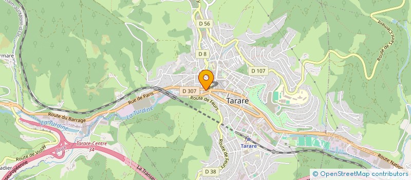 localisation de l'entreprise SCI DELORME BLANCHARD  TARARE