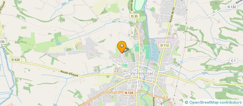 localisation de l'entreprise SCI DELORT à VIC-FEZENSAC