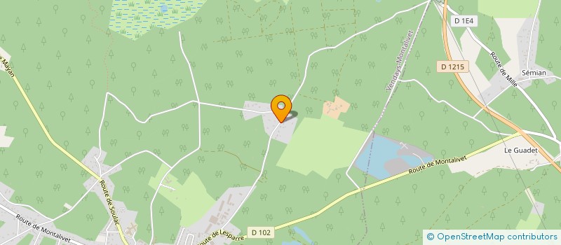 localisation de l'entreprise SCI DELORT  VENDAYS-MONTALIVET