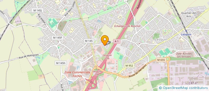 localisation de l'entreprise SCI DELORY à LESQUIN