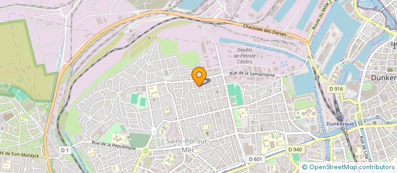 localisation de l'entreprise SCI DELORY à DUNKERQUE