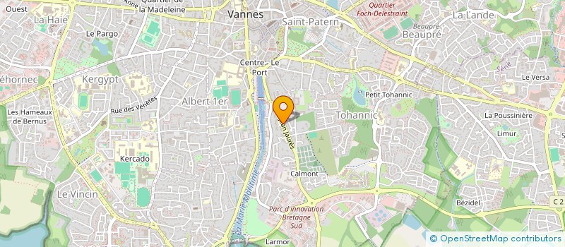 localisation de l'entreprise SCI DELOT à VANNES