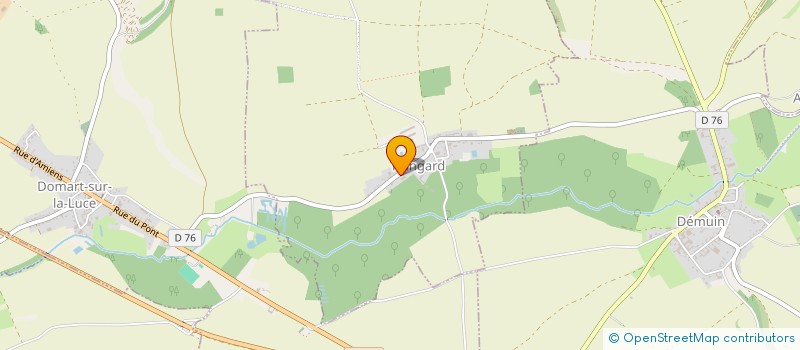 localisation de l'entreprise SCI DELOUBRIERE  DOMART-SUR-LA-LUCE