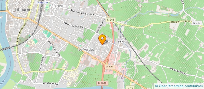 localisation de l'entreprise SCI DELPECH LES PERLIERES  SAINT-SULPICE-DE-FALEYRENS