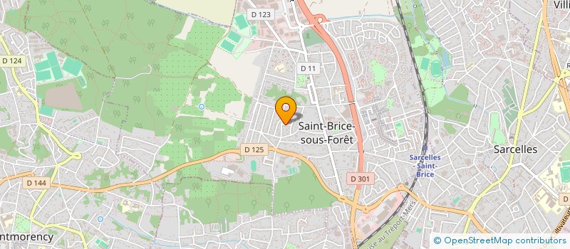 localisation de l'entreprise SCI DELPHE à SAINT-BRICE-SOUS-FORET