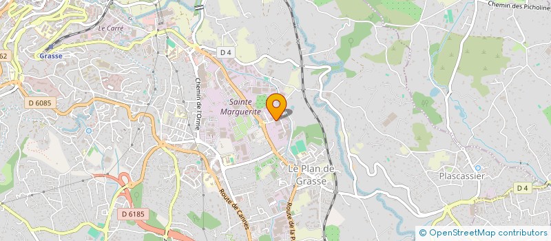 localisation de l'entreprise SCI DELPHES-INVEST à GRASSE