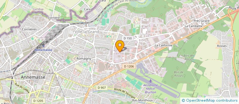 localisation de l'entreprise SCI DELPHI à ANNEMASSE