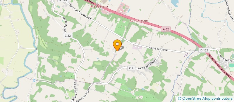 localisation de l'entreprise SCI DELPHI  SAINT NICOLAS DE LA BALERME