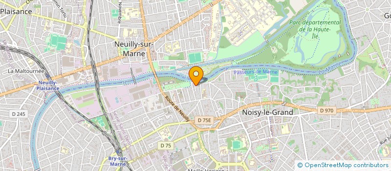 localisation de l'entreprise SCI DELPHINE à NOISY-LE-GRAND
