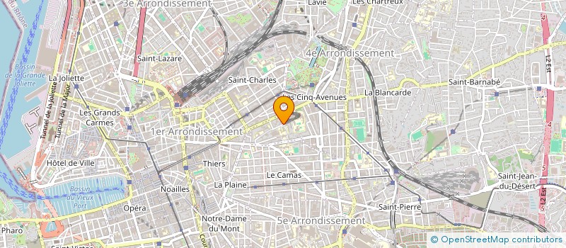 localisation de l'entreprise SCI DELPHINE à MARSEILLE