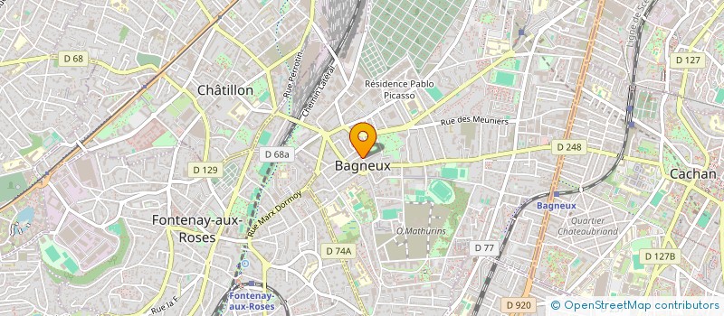 localisation de l'entreprise SCI DELPHINE à BAGNEUX