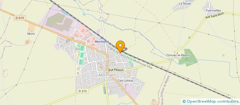 localisation de l'entreprise SCI DELPHINE  NANGIS