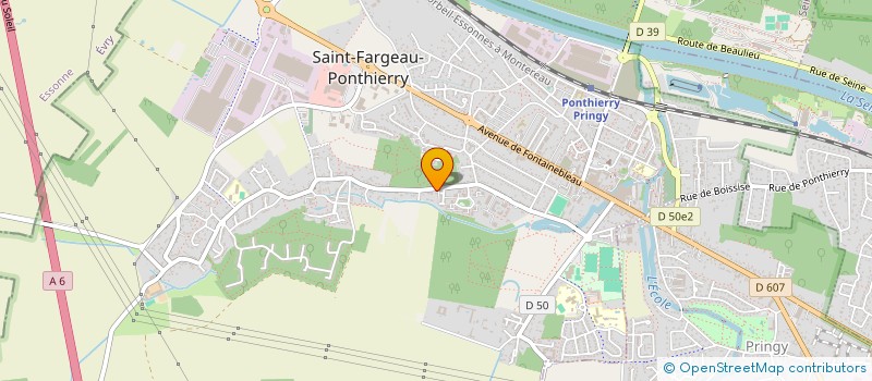 localisation de l'entreprise SCI DELPHINE ET DILA  SAINT-FARGEAU-PONTHIERRY