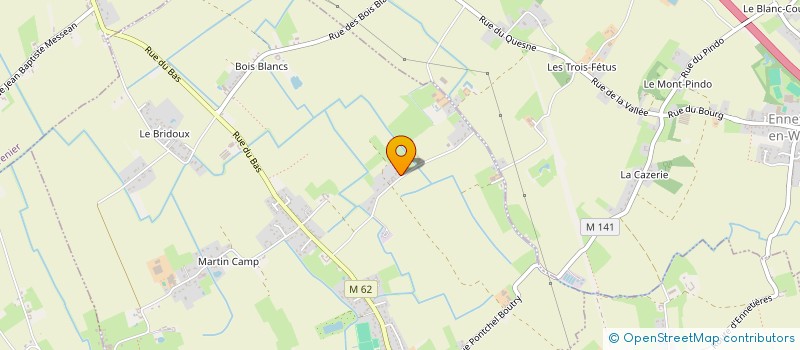 localisation de l'entreprise SCI DELPHINE ET THIERRY  RADINGHEM-EN-WEPPES