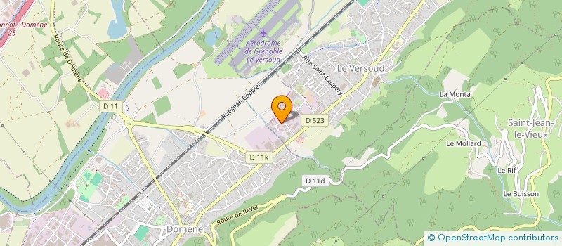 localisation de l'entreprise SCI DELPHYNIUM  LE VERSOUD