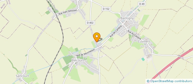 localisation de l'entreprise SCI DELRUE LINE à BLECOURT